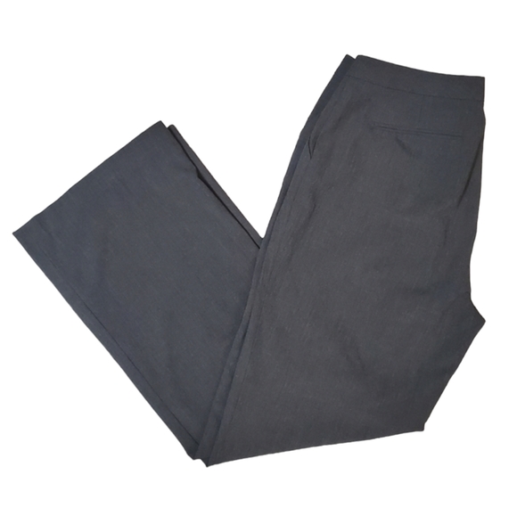 Semantiks Womens Bootcut Pants Size 10 Gray Stretch Mid Rise Dress Trouser - Picture 9 of 9